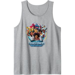 imageTransformers EarthSpark Heroes Group Shot Poster Tank TopHeather Grey