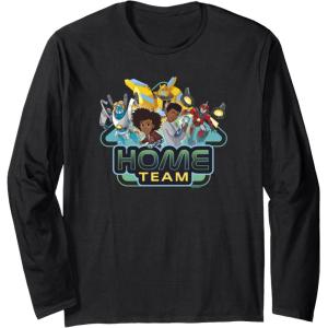 imageTransformers EarthSpark Heroes Home Team Long Sleeve TShirtBlack