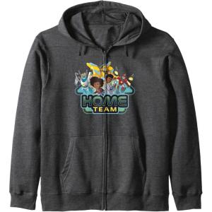 imageTransformers EarthSpark Heroes Home Team Zip HoodieDark Heather Grey