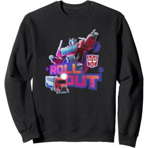imageTransformers EarthSpark Optimus Prime Leader Pose SweatshirtBlack