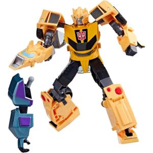 imageTransformers Toys EarthSpark Deluxe Class Bumblebee Action Figure 5Inch Robot Toys for Kids Ages 6 and UpDeluxe