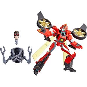 imageTransformers Toys EarthSpark Deluxe Class Terran Twitch Action Figure 5Inch Robot Toys for Kids Ages 6 and Up