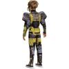 imageDisguise Boys B127 Transformers One Costume Official Transformers Animated Movie Bumblebee Muscle Costume for KidsTransformers