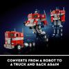imageLEGO Icons Optimus Prime 10302 Transformers Figure Set Collectible Transforming 2in1 Robot and Truck Model Building Kit for Adults Perfect for Display or PlayFrustrationFree Packaging
