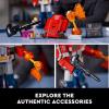 imageLEGO Icons Optimus Prime 10302 Transformers Figure Set Collectible Transforming 2in1 Robot and Truck Model Building Kit for Adults Perfect for Display or PlayFrustrationFree Packaging