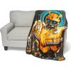 imageNorthwest Transformers Micro Raschel Throw Blanket Ultra Soft Throw 46 x 60 Inches Be Alert46 x 60