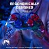 imagePDP REALMz Nintendo Switch Pro Controller Customizable LED Lighting 35mm Headphone Jack Officially Licensed by Nintendo and Hasbro Transformers Optimus Prime City BattleSonic