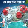 imagePDP REALMz Nintendo Switch Pro Controller Customizable LED Lighting 35mm Headphone Jack Officially Licensed by Nintendo and Hasbro Transformers Optimus Prime City BattleKnuckles