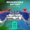 imagePDP REALMz Nintendo Switch Pro Controller Customizable LED Lighting 35mm Headphone Jack Officially Licensed by Nintendo and Hasbro Transformers Optimus Prime City BattleSonic