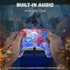 imagePDP REALMz Nintendo Switch Pro Controller Customizable LED Lighting 35mm Headphone Jack Officially Licensed by Nintendo and Hasbro Transformers Optimus Prime City BattleOptimus Prime