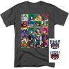 imagePopfunk Classic Transformers Squares T Shirt ampamp StickersA Charcoal