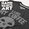 imagePopfunk Official Game Night Adult Unisex Classic RingSpun TShirt CollectionThe Black Mana  Dark Ash