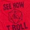 imagePopfunk Official Game Night Adult Unisex Classic RingSpun TShirt CollectionThe Dd  Red
