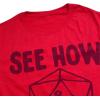 imagePopfunk Official Game Night Adult Unisex Classic RingSpun TShirt CollectionThe Dd  Red