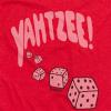 imagePopfunk Official Game Night Adult Unisex Classic RingSpun TShirt CollectionThe Highest Roll  Red