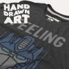 imagePopfunk Official Game Night Adult Unisex Classic RingSpun TShirt CollectionThe Optomistic Prime  Dark Ash