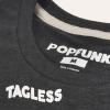 imagePopfunk Official Game Night Adult Unisex Classic RingSpun TShirt CollectionThe Optomistic Prime  Dark Ash