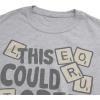imagePopfunk Official Game Night Adult Unisex Classic RingSpun TShirt CollectionThe Spelling Bee  Grey Heather