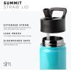 imageSimple Modern Kids Summit Water Bottle with Straw Lid  Transformers 14oz Stainless Steel Cup Insualted Tumbler for Toddlers Boys School  Transformer Bumble BeeCoComelon Pink Melon