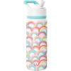 imageSimple Modern Kids Summit Water Bottle with Straw Lid  Transformers 14oz Stainless Steel Cup Insualted Tumbler for Toddlers Boys School  Transformer Bumble BeeRainbow Spark