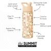 imageSimple Modern Kids Summit Water Bottle with Straw Lid  Transformers 14oz Stainless Steel Cup Insualted Tumbler for Toddlers Boys School  Transformer Bumble BeeChloe Floral