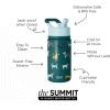 imageSimple Modern Kids Summit Water Bottle with Straw Lid  Transformers 14oz Stainless Steel Cup Insualted Tumbler for Toddlers Boys School  Transformer Bumble BeeDog Days