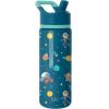imageSimple Modern Kids Summit Water Bottle with Straw Lid  Transformers 14oz Stainless Steel Cup Insualted Tumbler for Toddlers Boys School  Transformer Bumble BeeBlippi Space