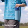 imageSimple Modern Kids Summit Water Bottle with Straw Lid  Transformers 14oz Stainless Steel Cup Insualted Tumbler for Toddlers Boys School  Transformer Bumble BeeDinosaur Roar