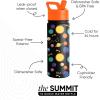 imageSimple Modern Kids Summit Water Bottle with Straw Lid  Transformers 14oz Stainless Steel Cup Insualted Tumbler for Toddlers Boys School  Transformer Bumble BeeSolar System