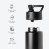 imageSimple Modern Kids Summit Water Bottle with Straw Lid  Transformers 14oz Stainless Steel Cup Insualted Tumbler for Toddlers Boys School  Transformer Bumble BeeConfetti