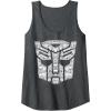 imageTransformers Autobots Icon Collage Filled Logo Tank TopDark Heather Grey