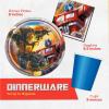 imageTransformers Birthday Party Supplies  Serves 16  Transformer Tablecover Plates Napkins Cups Tattoo Party Favors Buttons