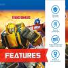 imageTransformers Birthday Party Supplies  Serves 16  Transformer Tablecover Plates Napkins Cups Tattoo Party Favors Buttons