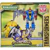 imageTransformers Bumblebee Cyberverse Adventures Dinobots Unite Toys Dino Combiners Wheelgrim 2Pack Action Figures Ages 6 and Up 45inchBumbleswoop 2Pack