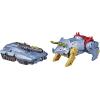 imageTransformers Bumblebee Cyberverse Adventures Dinobots Unite Toys Dino Combiners Wheelgrim 2Pack Action Figures Ages 6 and Up 45inchSlugtron 2Pack