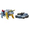 imageTransformers Bumblebee Cyberverse Adventures Dinobots Unite Toys Dino Combiners Wheelgrim 2Pack Action Figures Ages 6 and Up 45inchSlugtron 2Pack