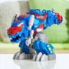 imageTransformers Dinobot Adventures Optimus Prime TRex Converting Toy with Lights and Sounds 9 Inch Action Figure Ages 3 and Up Amazon Exclusive