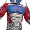 imageTransformers Muscle Optimus Prime Costume for KidsBlue  Red