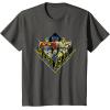 imageTransformers One All Are One Orion Pax ampamp D16 Logo TShirtAsphalt Grey