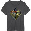 imageTransformers One All Are One Orion Pax ampamp D16 Logo TShirtDark Heather Grey