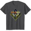 imageTransformers One All Are One Orion Pax ampamp D16 Logo TShirtDark Heather Grey