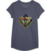 imageTransformers One All Are One Orion Pax ampamp D16 Logo TShirtHeather Blue
