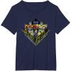 imageTransformers One All Are One Orion Pax ampamp D16 Logo TShirtNavy Blue