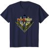 imageTransformers One All Are One Orion Pax ampamp D16 Logo TShirtNavy Blue