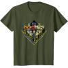 imageTransformers One All Are One Orion Pax ampamp D16 Logo TShirtOlive Green