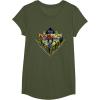 imageTransformers One All Are One Orion Pax ampamp D16 Logo TShirtOlive Green