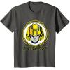 imageTransformers One B127 Bumblebee Face Poster TShirtAsphalt Grey