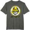 imageTransformers One B127 Bumblebee Face Poster TShirtAsphalt Grey