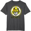 imageTransformers One B127 Bumblebee Face Poster TShirtDark Heather Grey
