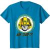 imageTransformers One B127 Bumblebee Face Poster TShirtSapphire Blue